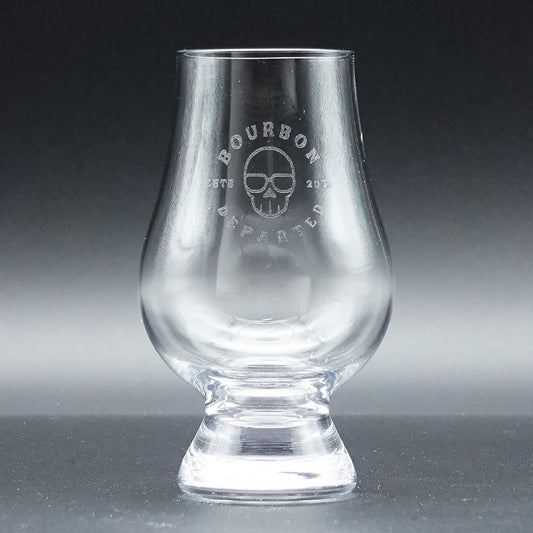 Dark Bourbon Departed Glencairn Glass